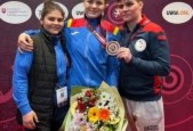 Mariana Drăguțan câștigă prima medalie pentru Moldova la Europenele de lupte 2025