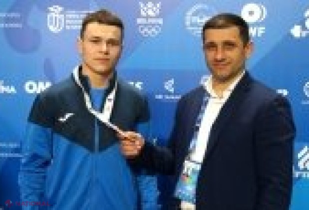 Un nou succes pentru halterofilii moldoveni: Ion Badanev câștigă bronzul la Campionatul European de la Chișinău!