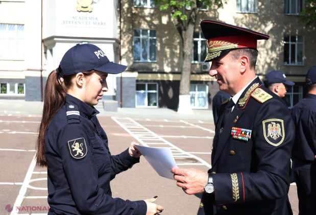 Zeci de tineri subofițeri încep cariera în Poliția Națională după absolvirea cursului de formare profesională inițială