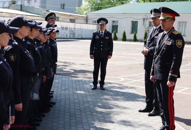 Zeci de tineri subofițeri încep cariera în Poliția Națională după absolvirea cursului de formare profesională inițială