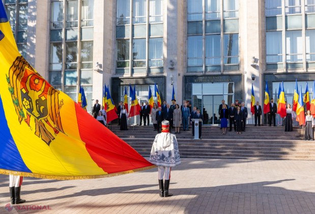 Dorin Recean, despre tricolor: „Simbol al unității și speranței pentru toți moldovenii”