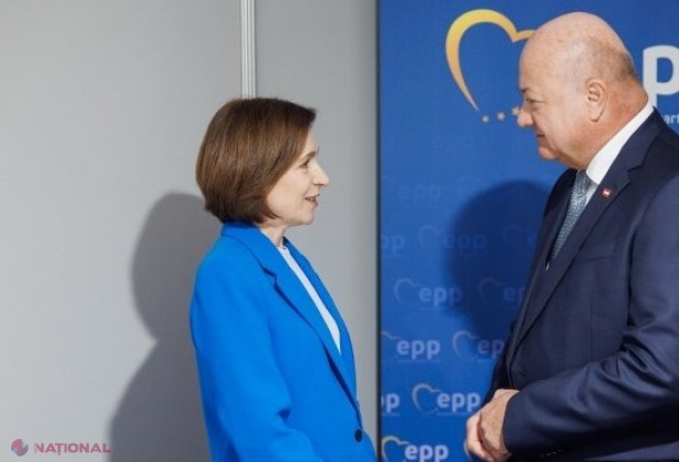Maia Sandu, la Congresul PPE: Aderarea Moldovei și Ucrainei, un pas către o Europă mai unită și sigură
