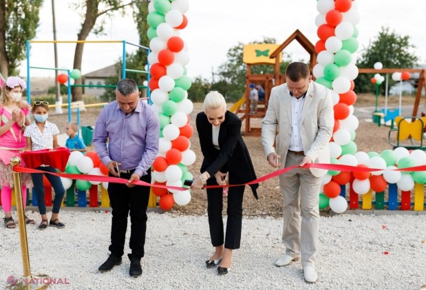 FOTO // Programul „Câte un teren de joacă pentru copii în fiecare sat” prinde TURAȚII. Încă în două sate au fost inaugurate terenuri de joacă pentru copii, în cadrul proiectului Partidului „ȘOR”