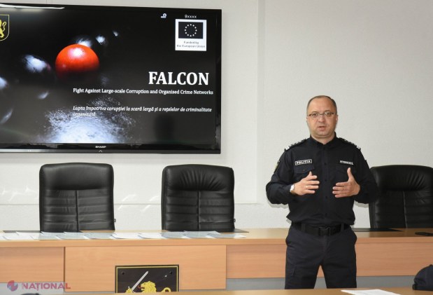 „FALCON”: Proiect european pentru a combate corupția printre polițiștii din R. Moldova