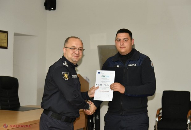 „FALCON”: Proiect european pentru a combate corupția printre polițiștii din R. Moldova