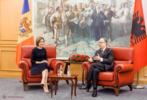 Întâlnire la Tirana: Maia Sandu și Bajram Begaj, discuţii despre viitorul european al R. Moldova și Albaniei