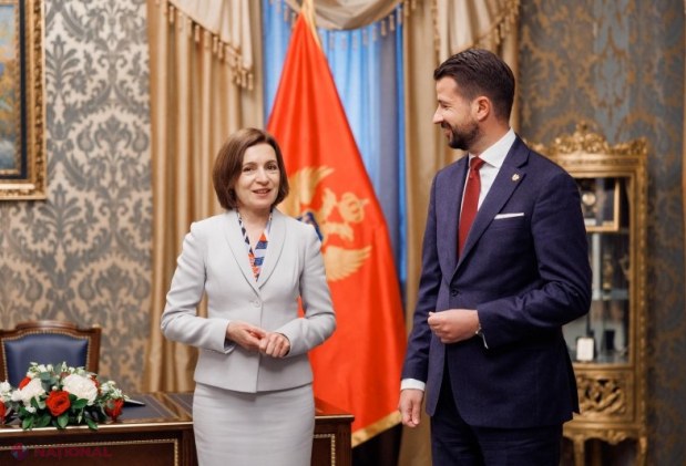 Maia Sandu în Muntenegru: Împreună spre Uniunea Europeană și rezultate mai bune: „R. Moldova și Muntenegru au multe în comun și pot învăța una de la cealaltă pe acest parcurs european”