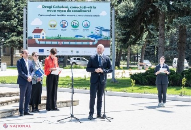 Parteneriat internațional pentru modernizarea infrastructurii de apă și canalizare în Cahul: Investiții de peste 54 de milioane de euro