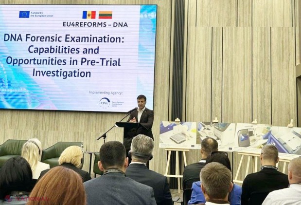 Conferința internațională despre expertiza ADN: Viorel Cernăuțeanu laudă sprijinul UE pentru modernizarea poliției moldovenești