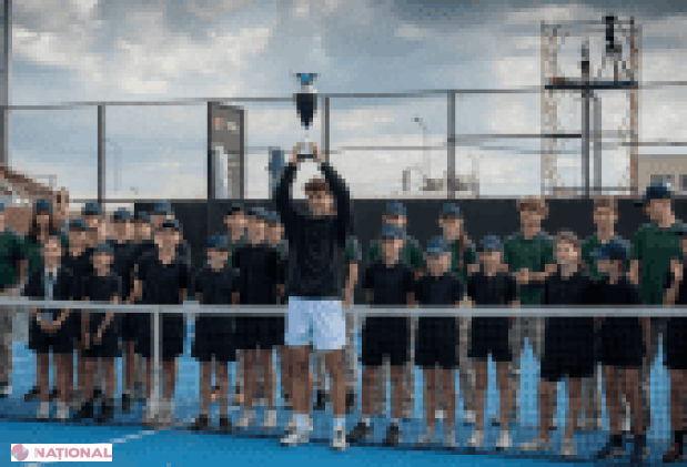 Clement Chidekh a câștigat turneul Moldova Open și duce trofeul în Franța
