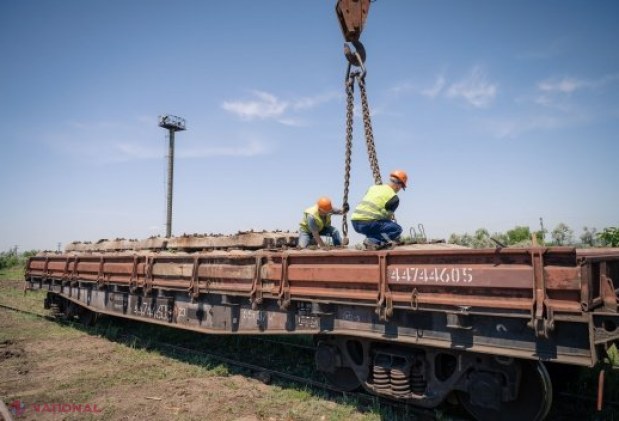 Inspecție pe șantierele feroviare Văleni și Prut-2: Lucrări de consolidare a terasamentului și modernizare pentru a relua circulația trenurilor pe linia Cantemir-Fălciu