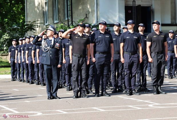 Noua promoție de polițiști debutează cu entuziasm în serviciul public național