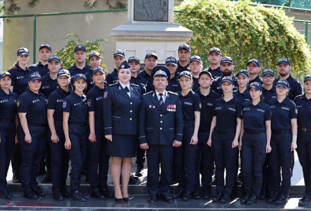 Noua promoție de polițiști debutează cu entuziasm în serviciul public național