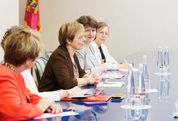 Maia Sandu discută cu senatoarele franceze despre sprijinul pentru aderarea Moldovei la UE și protecția socială în Franța