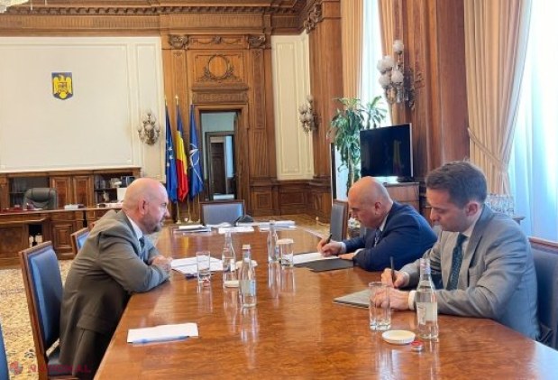 Vladimir Bolea și Ilie Bolojan discută la București despre extinderea cooperării și modernizarea infrastructurii între Republica Moldova și România