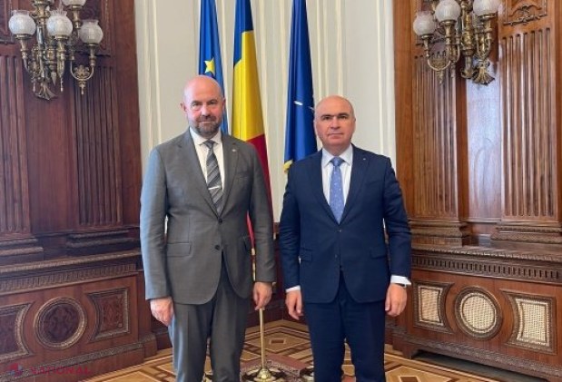 Vladimir Bolea și Ilie Bolojan discută la București despre extinderea cooperării și modernizarea infrastructurii între Republica Moldova și România