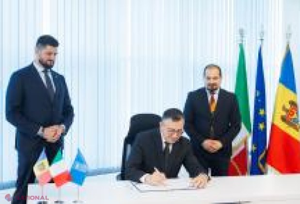 Italia sprijină cu 14 milioane de euro modernizarea socială și energetică a Republicii Moldova