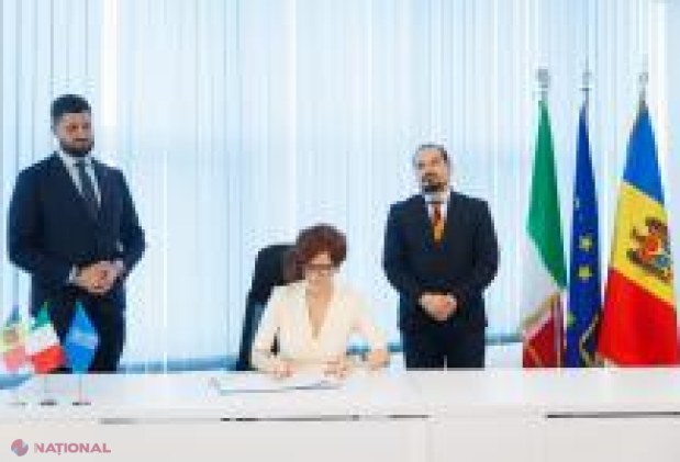 Italia sprijină cu 14 milioane de euro modernizarea socială și energetică a Republicii Moldova