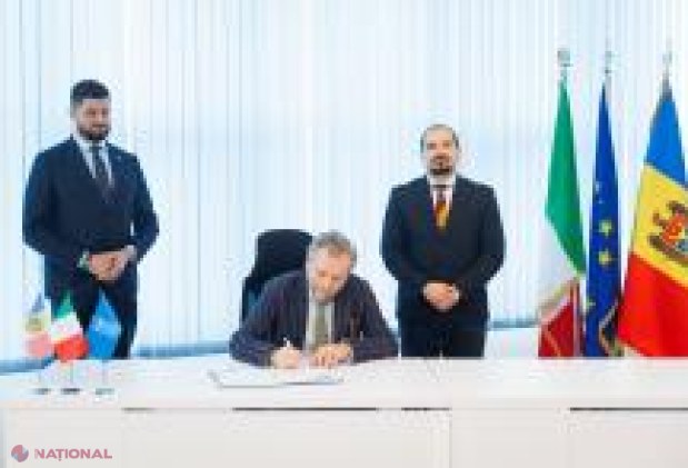 Italia sprijină cu 14 milioane de euro modernizarea socială și energetică a Republicii Moldova