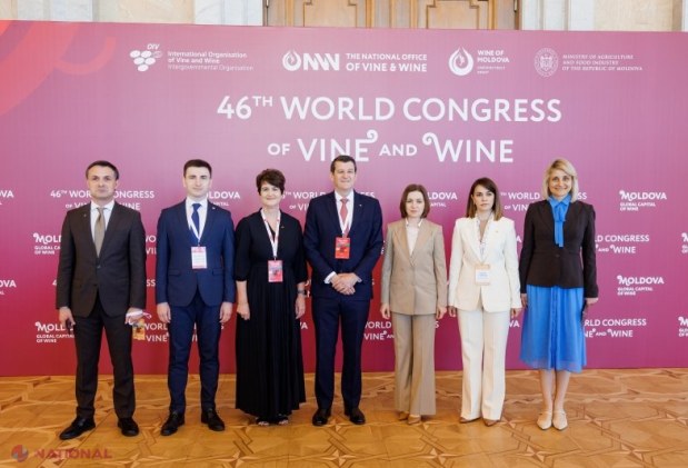 Maia Sandu a inaugurat Congresul Mondial al Viei și Vinului la Chișinău, recunoscând eforturile viticultorilor moldoveni