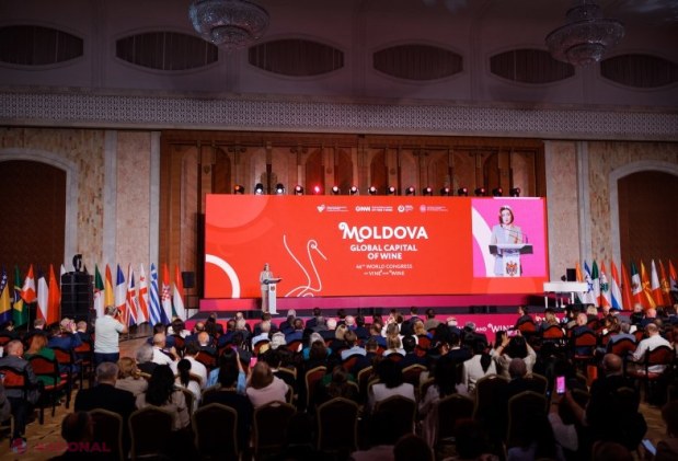 Maia Sandu a inaugurat Congresul Mondial al Viei și Vinului la Chișinău, recunoscând eforturile viticultorilor moldoveni