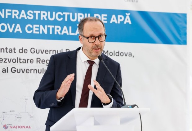 Maia Sandu marchează startul lucrărilor la apeductul vital Chișinău - Strășeni - Călărași, susținut de Germania