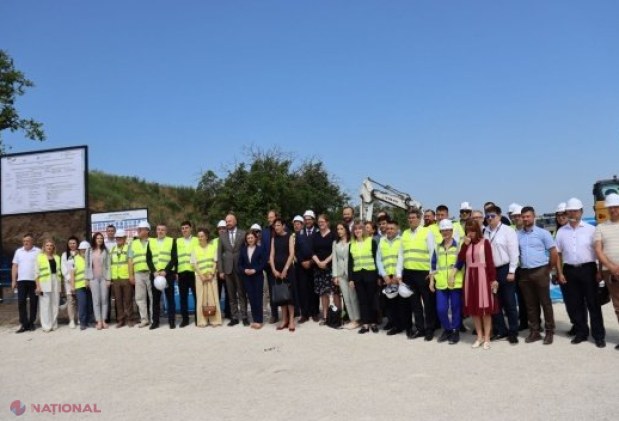 Început promițător: Lansarea lucrărilor pentru marele apeduct Chișinău–Strășeni–Călărași, esențial pentru alimentarea cu apă din Moldova Centrală