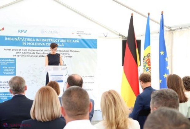 Început promițător: Lansarea lucrărilor pentru marele apeduct Chișinău–Strășeni–Călărași, esențial pentru alimentarea cu apă din Moldova Centrală