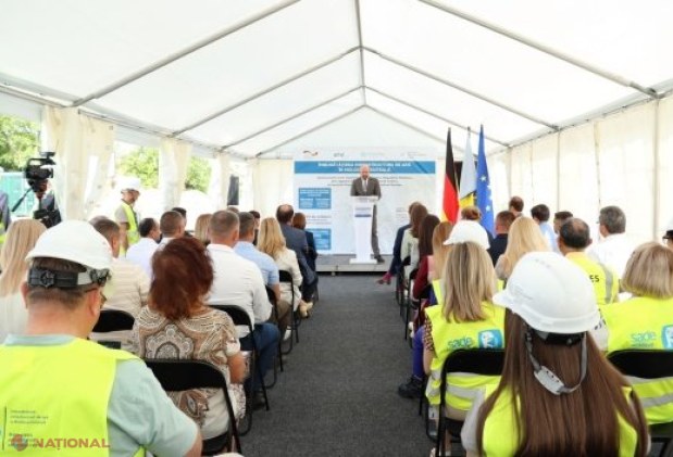 Început promițător: Lansarea lucrărilor pentru marele apeduct Chișinău–Strășeni–Călărași, esențial pentru alimentarea cu apă din Moldova Centrală