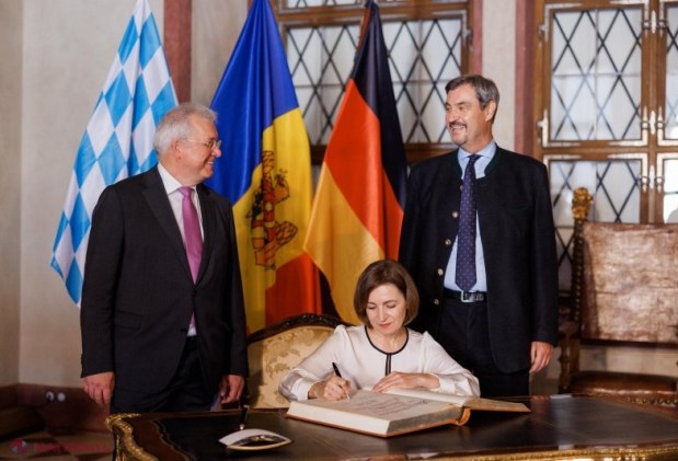 Maia Sandu onorată cu Premiul Franz Josef Strauss: Acord strategic cu Bavaria pentru întărirea cooperării economice și educaționale