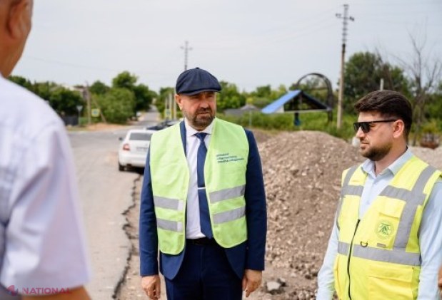 Vicepremierul Vladimir Bolea monitorizează lucrările de modernizare a drumului strategic G39 Unchitești–Țipordei–R19