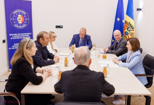 Maia Sandu discută viitorul Misiunii Uniunii Europene de Parteneriat în Moldova și sprijinul european continuu