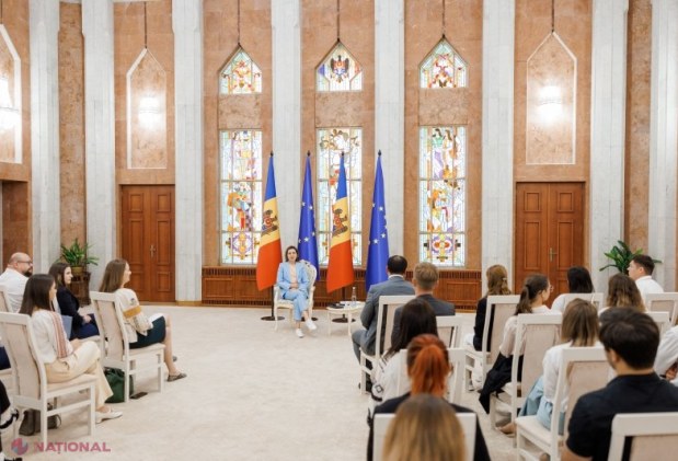 Maia Sandu: Tinerii din administrația publică, esențiali pentru modernizarea Moldovei prin programul „SPRINT”