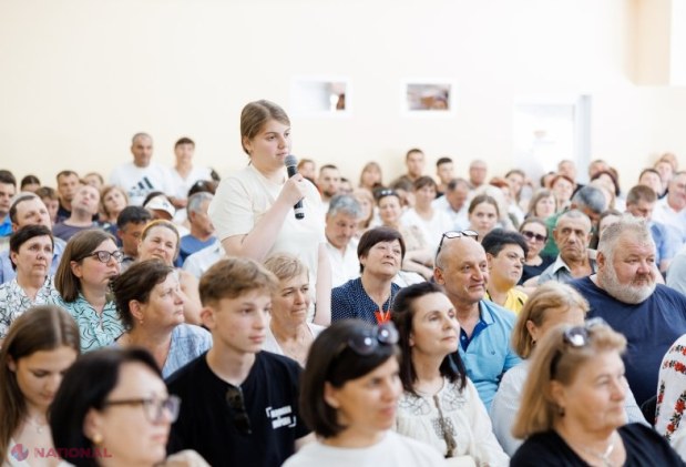 Maia Sandu în Rîșcani: Europa, cheia dezvoltării și bunăstării pentru comunitățile locale