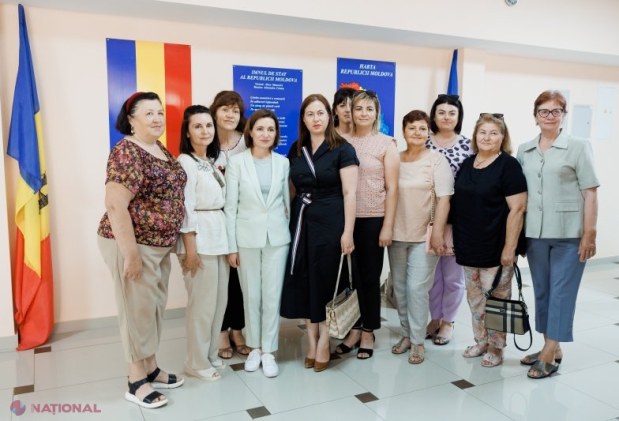 Maia Sandu în Rîșcani: Europa, cheia dezvoltării și bunăstării pentru comunitățile locale