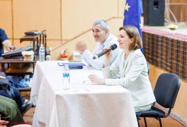 Maia Sandu în Rîșcani: Europa, cheia dezvoltării și bunăstării pentru comunitățile locale