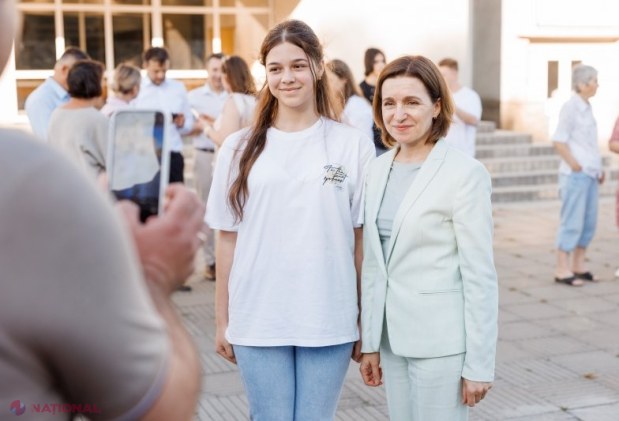 Maia Sandu în Rîșcani: Europa, cheia dezvoltării și bunăstării pentru comunitățile locale
