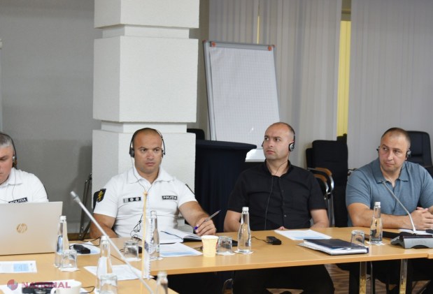 Atelier internațional pentru polițiștii moldoveni: noi strategii în prevenirea criminalității cu ajutorul experților internaționali