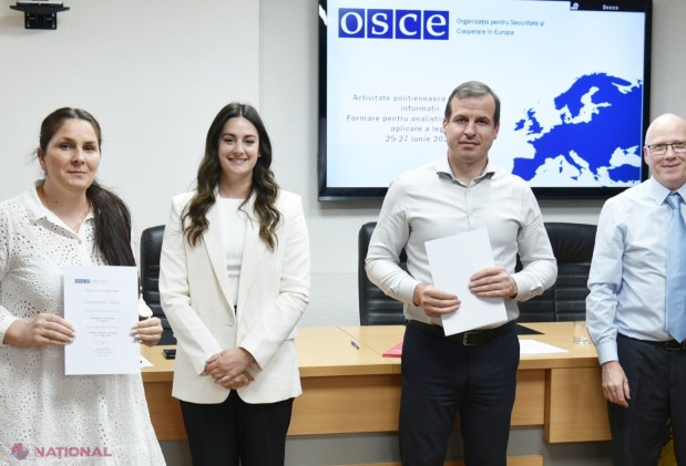 Atelier internațional pentru polițiștii moldoveni: noi strategii în prevenirea criminalității cu ajutorul experților internaționali