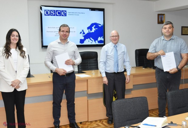 Atelier internațional pentru polițiștii moldoveni: noi strategii în prevenirea criminalității cu ajutorul experților internaționali