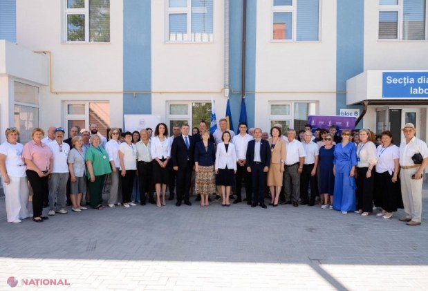 Maia Sandu a inaugurat centrul modernizat de sănătate publică din Cahul, cu sprijin de la Banca Mondială și investiții de 31 de milioane de lei