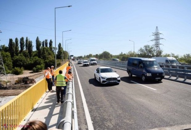 Podul de pe șoseaua Balcani este acum deschis: o etapă importantă în infrastructura Chișinăului!