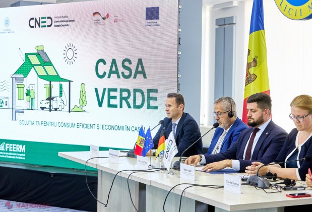 Noua inițiativă „Casa Verde” sprijină moldovenii în reabilitarea energetică a locuințelor cu ajutor european și german