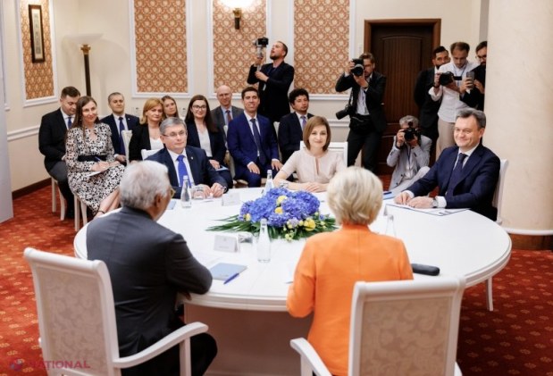 Summit istoric Moldova-UE la Chișinău: Maia Sandu anunță debutul integrării europene cu sprijin financiar substanțial