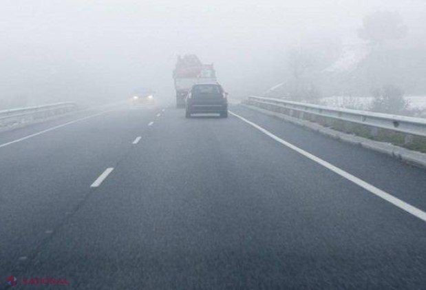 Atenție, șoferi! Pe traseele din R. Moldova se curculă cu DIFICULTATE