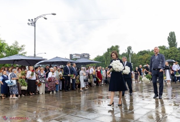 Maia Sandu marchează 76 de ani de la deportările staliniste printr-un omagiu emoționant la Chișinău