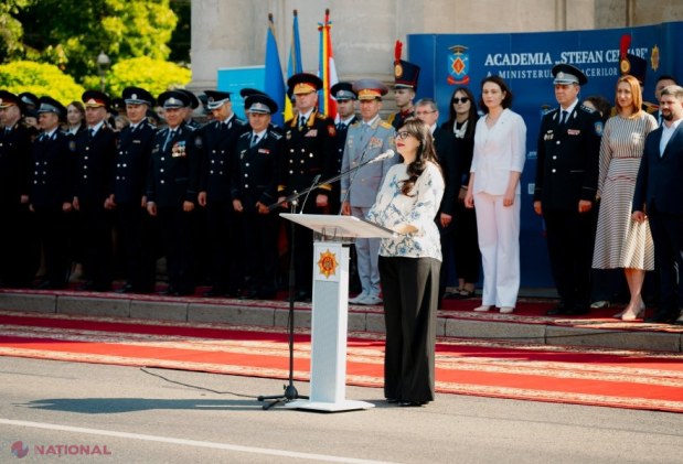 Viitori apărători ai legii: 240 de tineri absolvenți ai Academiei „Ștefan cel Mare” și-au început cariera în slujba comunității