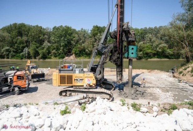 Oficiali moldoveni și români inspectează progresul lucrărilor de infrastructură la Ungheni și discută despre noi poduri peste Prut