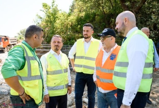 Oficiali moldoveni și români inspectează progresul lucrărilor de infrastructură la Ungheni și discută despre noi poduri peste Prut