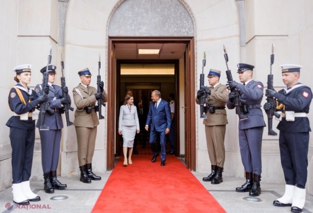 Maia Sandu consolidează legăturile strategice cu Polonia, susținând parcursul european și relațiile economice ale Moldovei